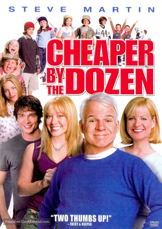 Cheaper By The Dozen 2003 Full Movie Cheaper by the Dozen (2003) movie cover