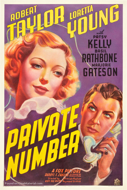 Private Number - Movie Poster