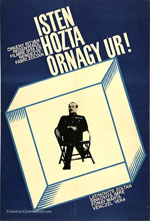 Isten hozta &ouml;rnagy &uacute;r - Hungarian Movie Poster