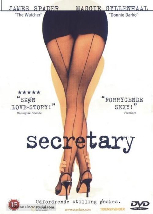 Secretary - Danish DVD movie cover