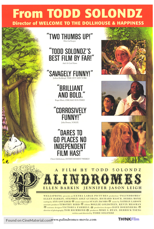 Palindromes - Movie Poster