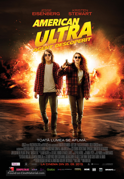 American Ultra - Romanian Movie Poster