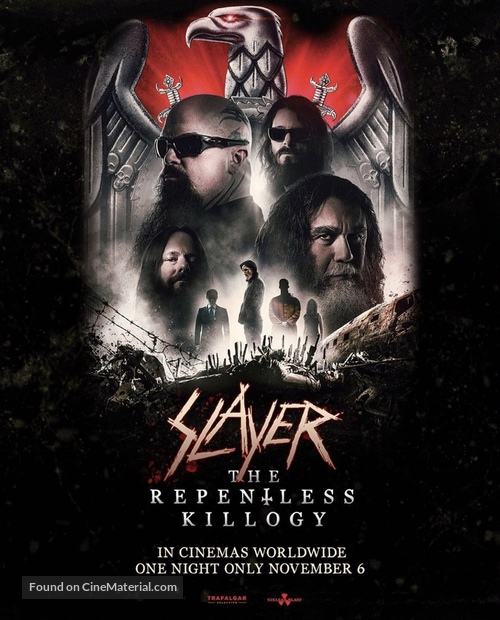 Slayer: The Repentless Killogy - British Movie Poster