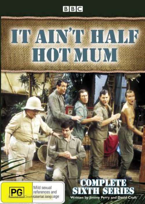 &quot;It Ain&#039;t Half Hot Mum&quot; - Australian DVD movie cover