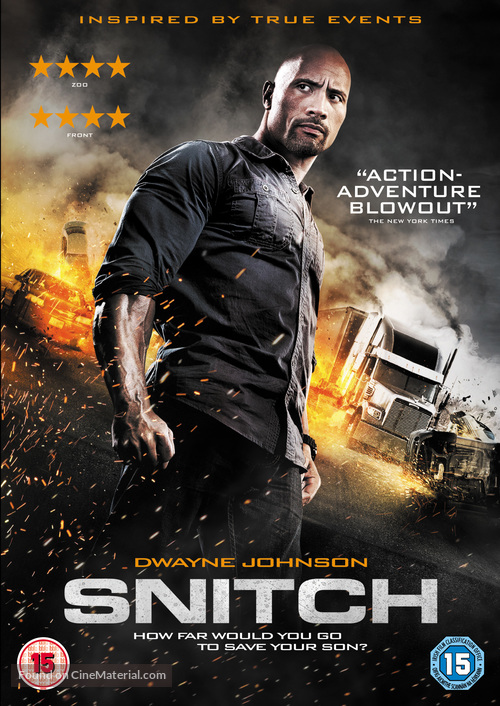 Snitch - British DVD movie cover