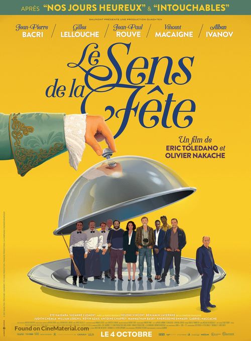 Le sens de la f&ecirc;te - French Movie Poster