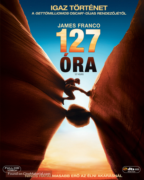 127 Hours - Hungarian Blu-Ray movie cover