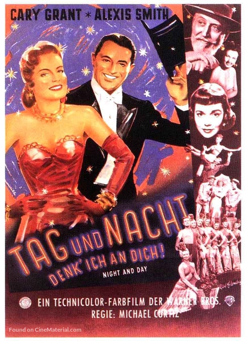 Night and Day - German Movie Poster