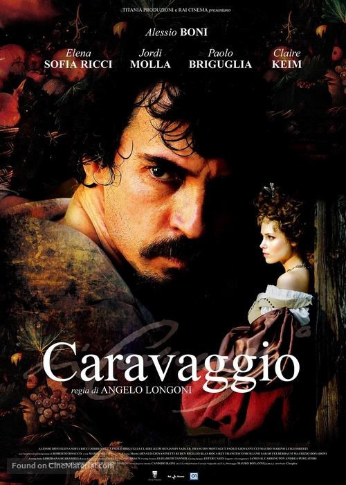 Caravaggio - Italian Movie Poster