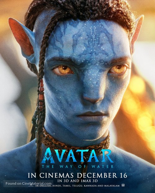 Avatar: The Way of Water - Indian Movie Poster