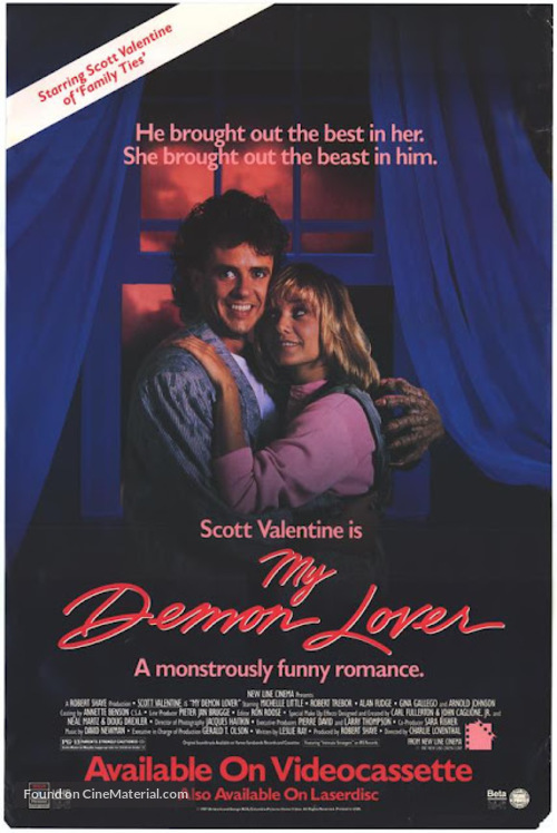 My Demon Lover - Video release movie poster