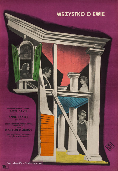 All About Eve - Polish Movie Poster