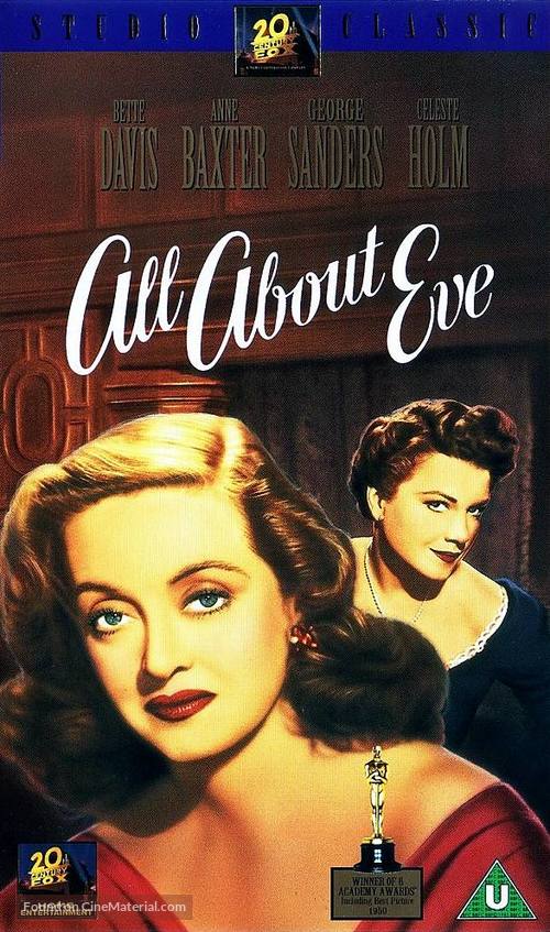 All About Eve - British VHS movie cover