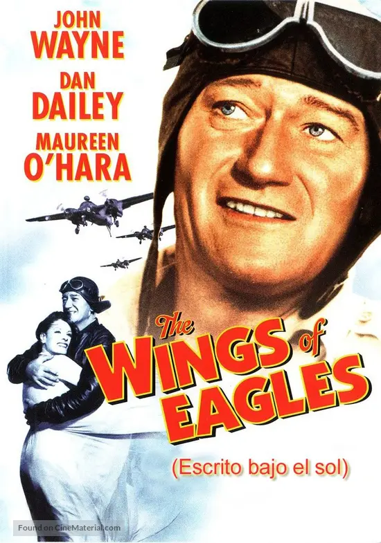 The Wings of Eagles - Spanish DVD movie cover