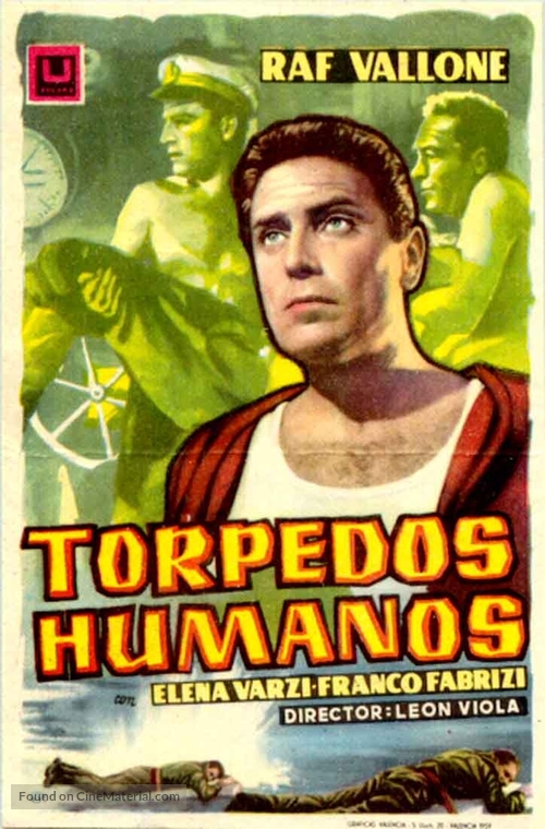 Siluri umani - Spanish Movie Poster