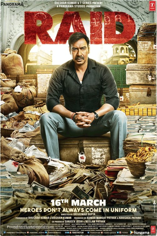 Raid - Indian Movie Poster