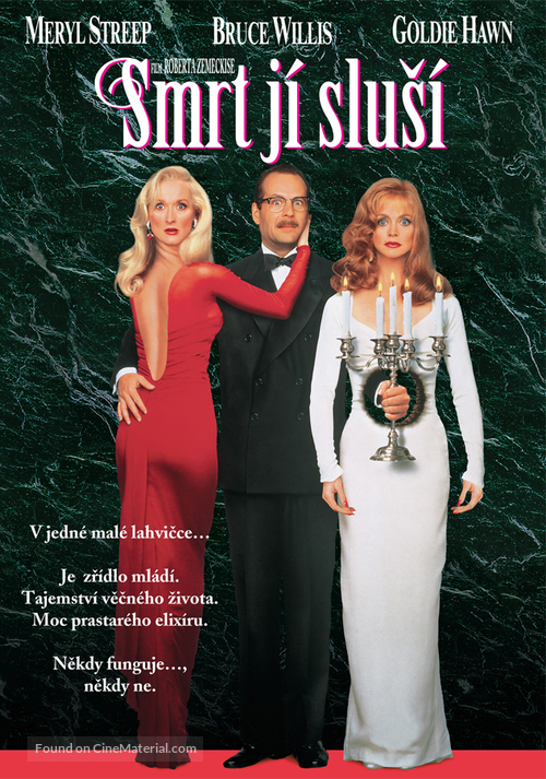 Death Becomes Her - Czech DVD movie cover