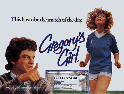 Gregory&#039;s Girl - British Movie Poster