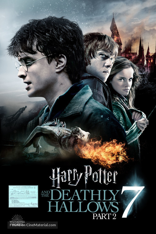 Harry Potter and the Deathly Hallows - Part 2 - Indian Movie Cover