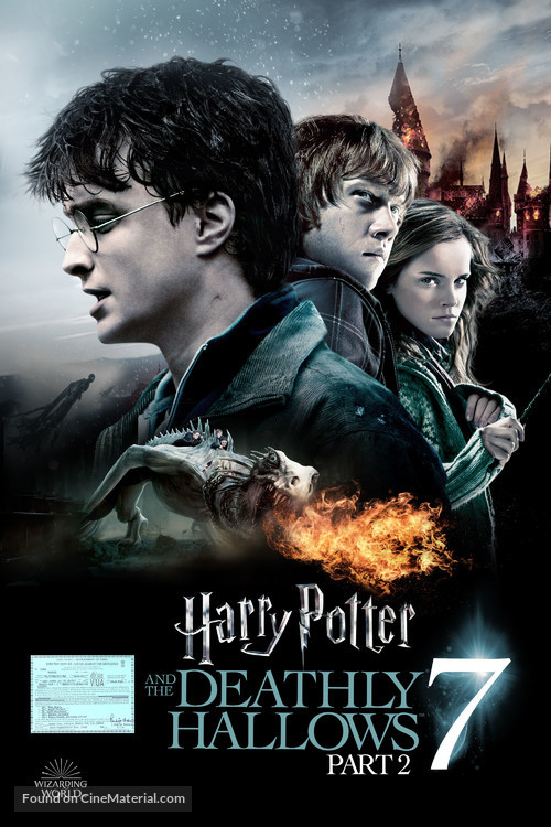 Harry Potter and the Deathly Hallows: Part II - Indian Movie Cover