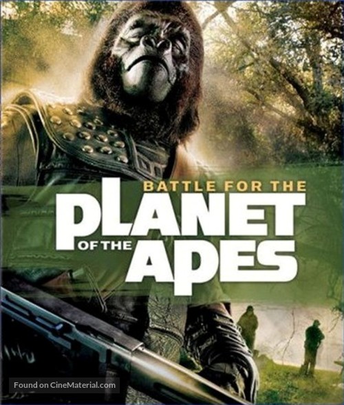 Battle for the Planet of the Apes - Blu-Ray movie cover