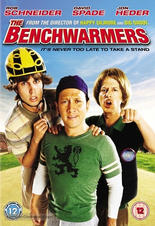 The Benchwarmers - British Movie Cover