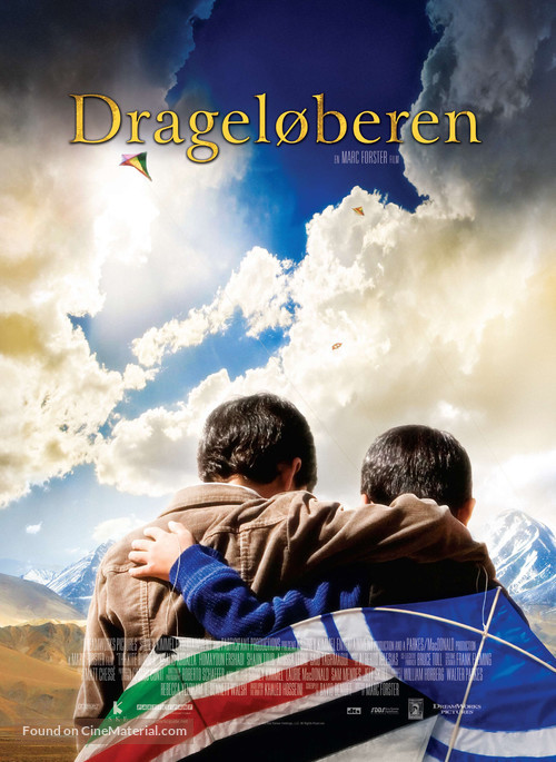 The Kite Runner - Danish Movie Poster