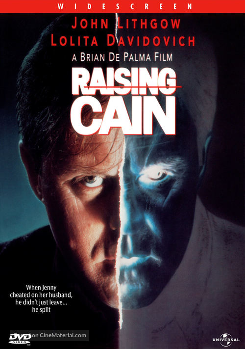 Raising Cain - DVD movie cover