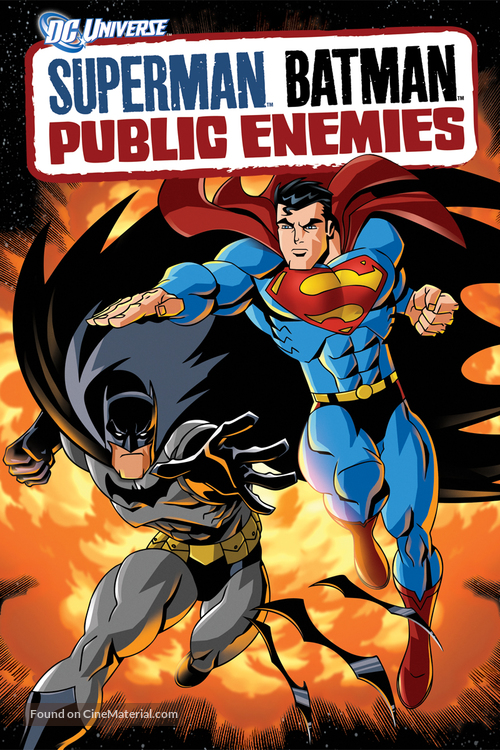 Superman/Batman: Public Enemies - DVD movie cover