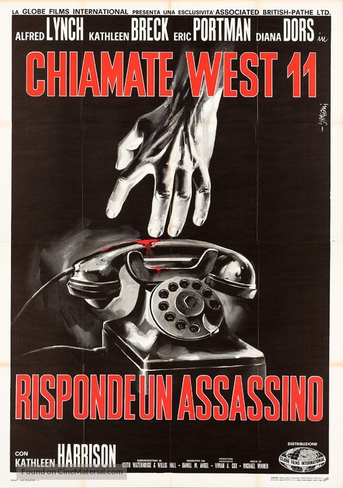 West 11 - Italian Movie Poster