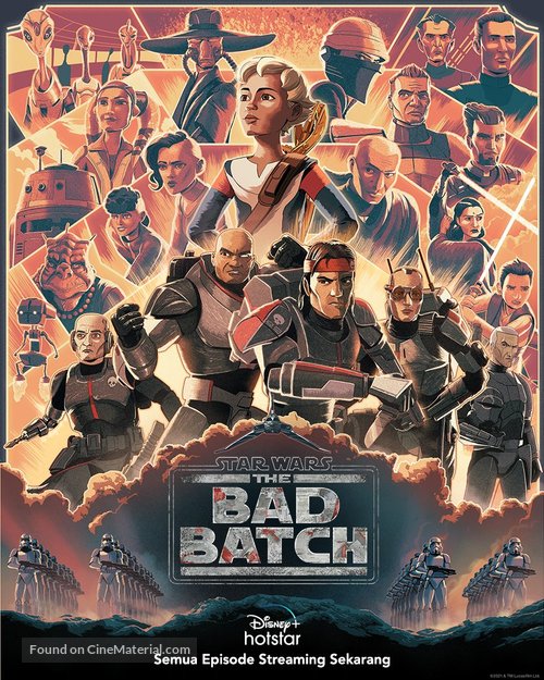 &quot;Star Wars: The Bad Batch&quot; - Indonesian Movie Poster