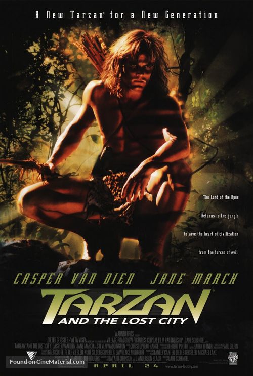 Tarzan and the Lost City - Movie Poster