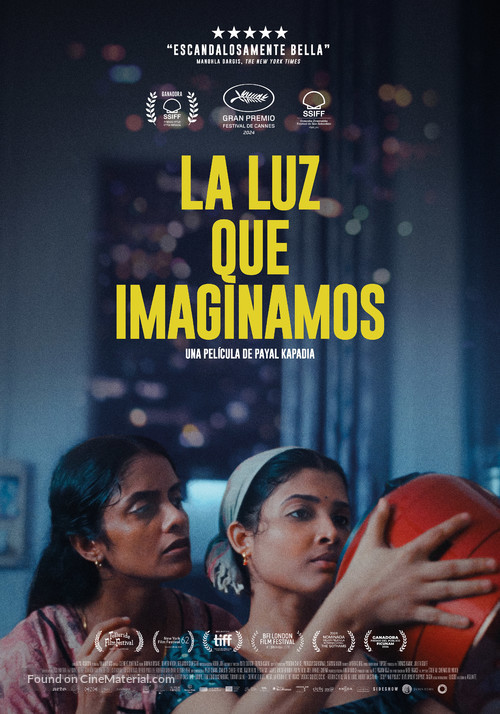 All We Imagine as Light - Spanish Movie Poster