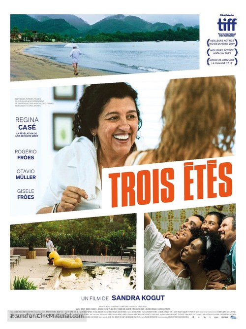 Tr&ecirc;s Ver&otilde;es - French Movie Poster