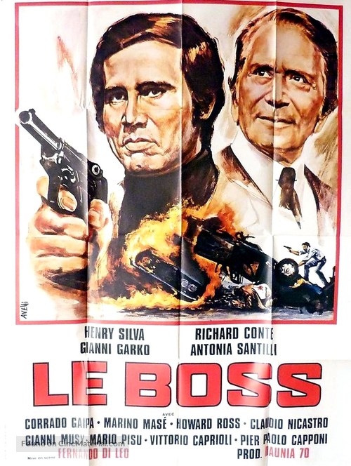 Il boss - French Movie Poster