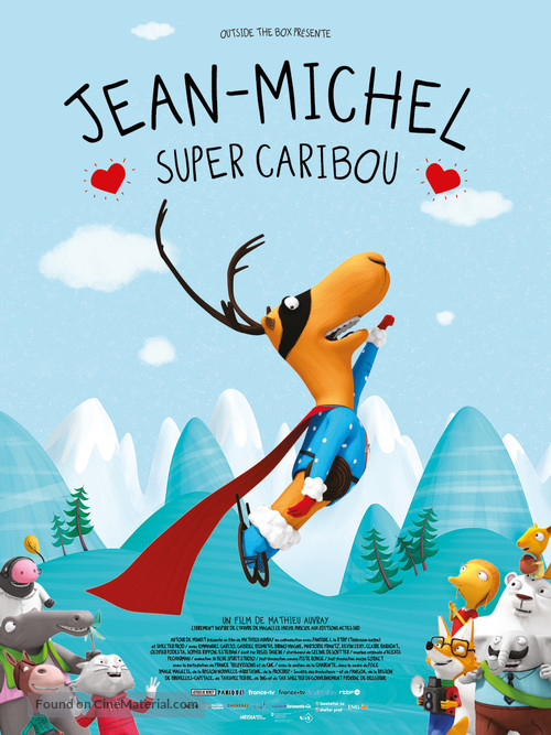 &quot;Jean-Michel Super Caribou&quot; - Swiss Movie Poster