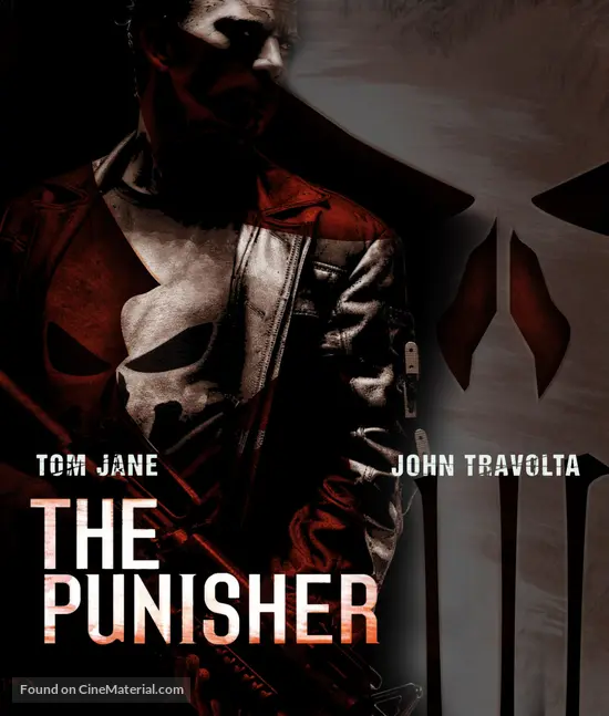 The Punisher - German Blu-Ray movie cover