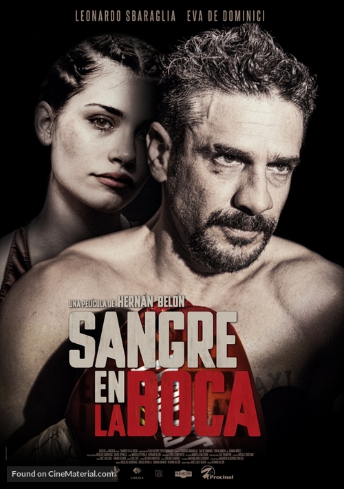Sangre en la boca - Colombian Movie Poster