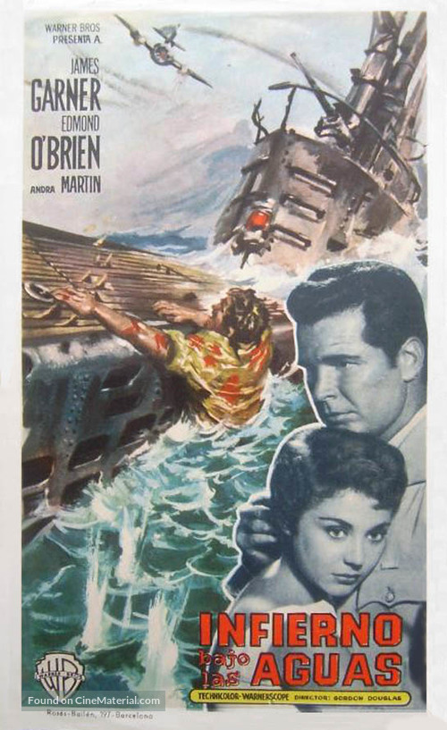 Up Periscope - Spanish Theatrical movie poster