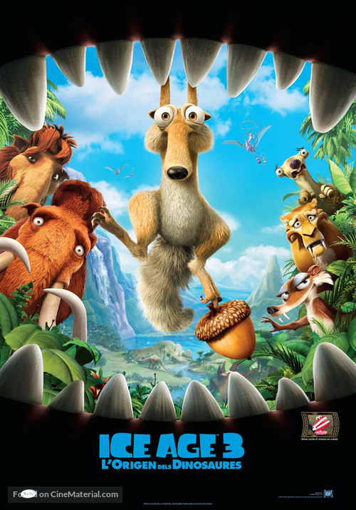 Ice Age: Dawn of the Dinosaurs - Andorran Movie Poster