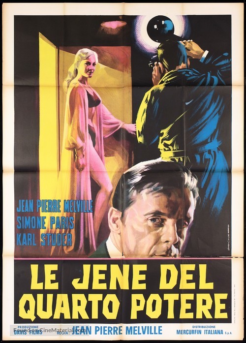 Deux hommes dans Manhattan - Italian Movie Poster