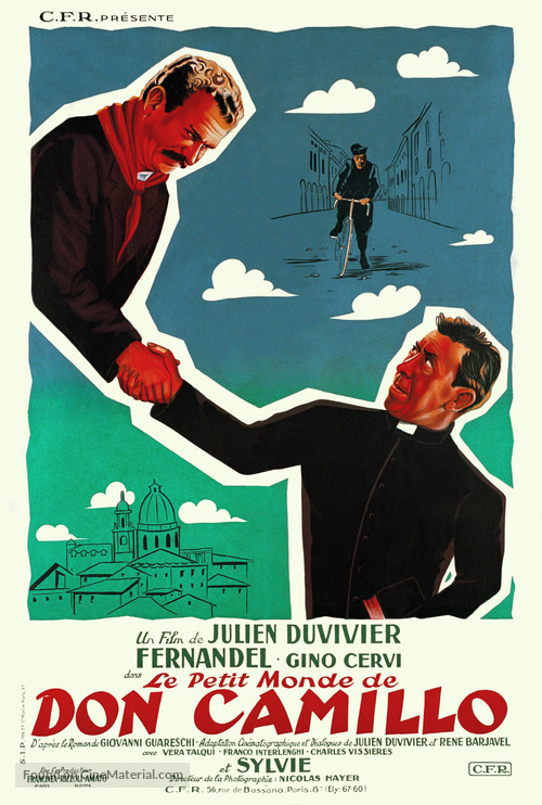 Le Petit monde de Don Camillo - French Movie Poster