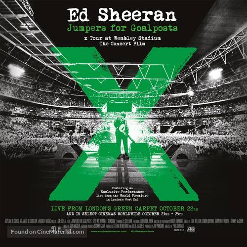 Ed Sheeran Jumpers for Goalposts - British Movie Poster