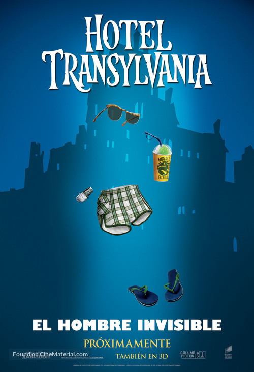 Hotel Transylvania - Mexican Movie Poster