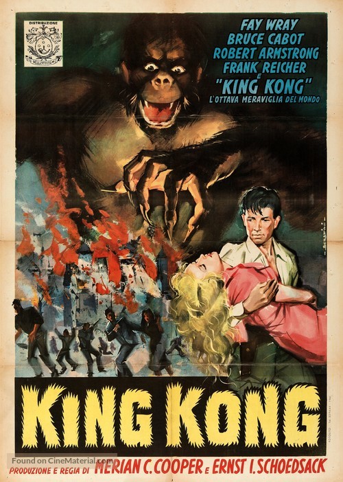 King Kong - Italian Re-release movie poster