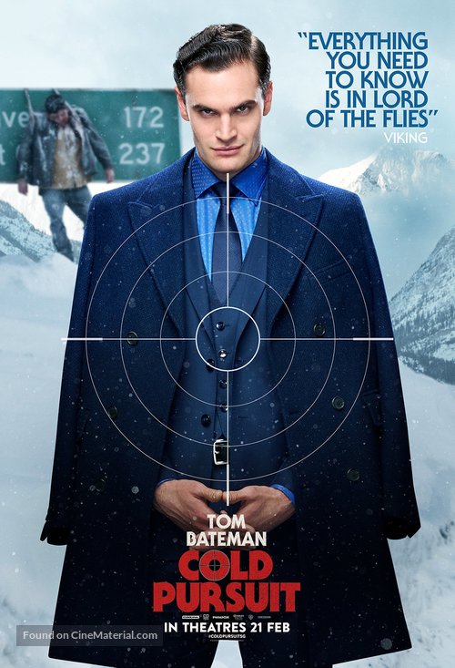 Cold Pursuit - Singaporean Movie Poster