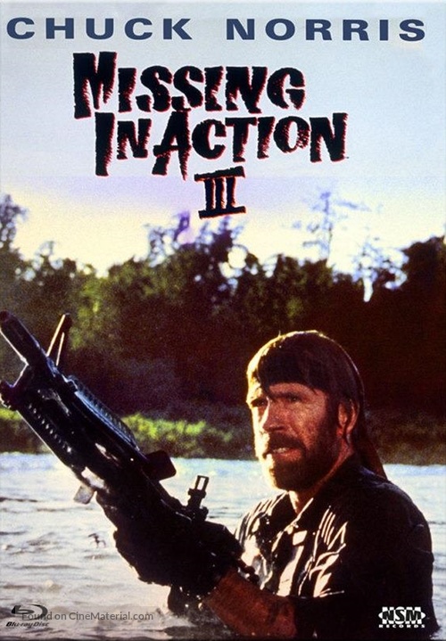 Braddock: Missing in Action III - Austrian Blu-Ray movie cover