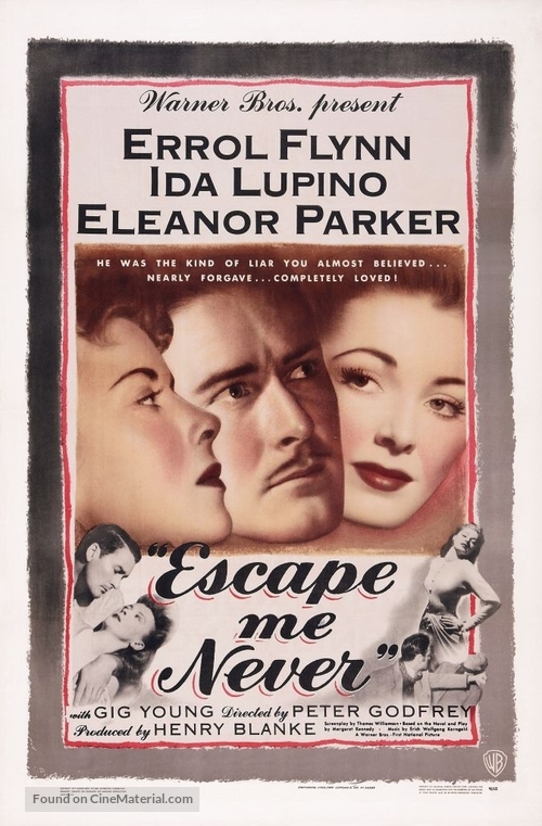 Escape Me Never - Movie Poster