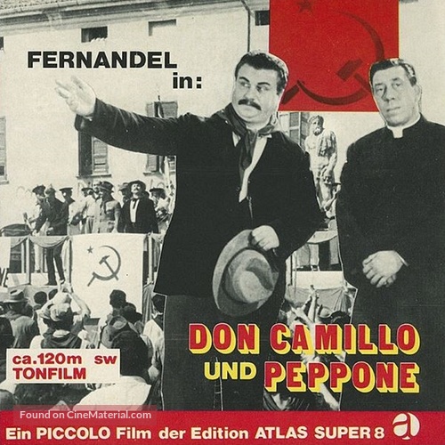 Le Petit monde de Don Camillo - German Movie Cover