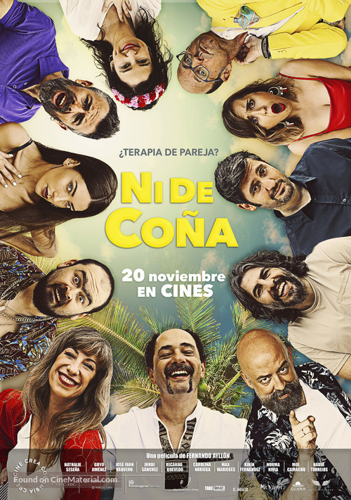 Ni de co&ntilde;a - Spanish Movie Poster